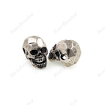 Faceted Skull Bead Bracelet Jewelry Findings 8x13mm - BestBeaded