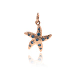 Starfish Pendant Charms Necklace/Bracelet Star Pendant ,DIY Jewelry Making 14x17mm - BestBeaded