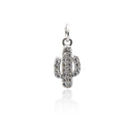 Shiny Cactus Zircon Pendant-DIY Jewelry Making Accessories    7x9mm