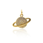 Shiny Universe Zircon Pendant-DIY Jewelry Making Accessories    12x16mm