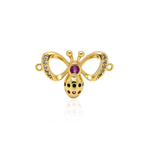 Bumblebee Connector-Bee Bracelet Components    22x14mm