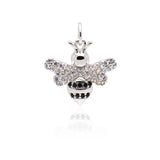 Exquisite Bee Pendant, Animal Pendant, A Special Gift For Her    16x15mm