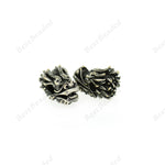 Dragon Head Spacer Bead,Animal Head Bead Charm for Bracelet/Necklace Making Supplies 13x8mm - BestBeaded