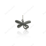 Stainless Steel Dragonfly Insects Pendant 15x10mm - BestBeaded