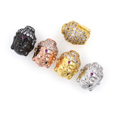 Buddha Head Beads-Happy Buddha Bead-Gold Buddha Head-Buddhist Jewelry   11x14x10mm