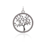Tree of Life Charm,Family Tree Pendant,Bracelet Charms,DIY Jewelry Findings 19mm - BestBeaded