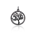 Tree of Life Charm,Family Tree Pendant,Bracelet Charms,DIY Jewelry Findings 19mm - BestBeaded