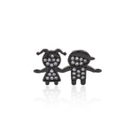 Gold Filled Kids Charm,Boy Charm,Girl Charm,Kids Pendant,Wholesale Charms for Jewelry Making    25x14mm