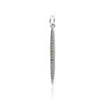 Exquisite Rhinestone Strip Pendant-DIY Jewelry Accessories   2x30mm