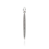 Exquisite Rhinestone Strip Pendant-DIY Jewelry Accessories   2x30mm