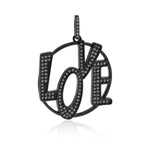 Openwork Love Pendant Spacer Beads DIY Jewelry Making 28x31mm - BestBeaded