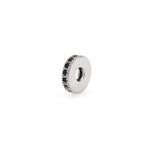 CZ Big Hole Spacer Loose Beads,Charm Cubic Zircon beads For Jewelry