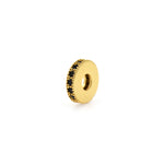 CZ Big Hole Spacer Loose Beads,Charm Cubic Zircon beads For Jewelry