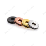Round Spacer Beads DIY Bracelet Jewelry Making 6m/8m/10m - BestBeaded