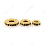 Round Spacer Beads DIY Bracelet Jewelry Making 6m/8m/10m - BestBeaded