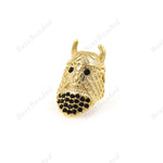Warrior Helmet Spacer Beads Gemstone Bracelet Charms 11x20mm - BestBeaded