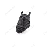 Warrior Helmet Spacer Beads Gemstone Bracelet Charms 11x20mm - BestBeaded
