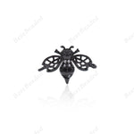 Bee Inspired Charm,Insect Bracelet Necklace Connector Link,DIY Handmade Findings 20x13mm - BestBeaded