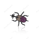 Beetle Pendant Charm Connector/Link Spacer Beads 25x20mm - BestBeaded