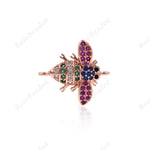 Bee Connector Link Pendant Jewelry Findings 18x17mm - BestBeaded
