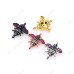 Bee Connector Link Pendant Jewelry Findings 18x17mm - BestBeaded