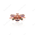 Bee Connector Link Insect Pendant Charm Findings 19x10mm - BestBeaded