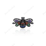 Bee Connector Link Insect Pendant Charm Findings 19x10mm - BestBeaded