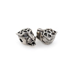 Exquisite Leopard Zircon Beads-Jewelry Making Accessories   10.5x13x9mm