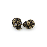 Exquisite Skull And Zircon Beads-Jewelry Making Accessories    9.5x14x9mm