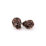 Exquisite Skull And Zircon Beads-Jewelry Making Accessories    9.5x14x9mm