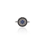 Shiny Micro Pavé Connector-Jewelry Making Accessories   14x9mm
