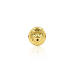 Shiny Minimalist Lion Beads-Jewelry Making Accessories   12.5x8mm
