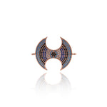 Shiny Micro Pavé Geometric Connector-Jewelry Making Accessories    31x24mm