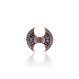 Shiny Micro Pavé Geometric Connector-Jewelry Making Accessories    31x24mm