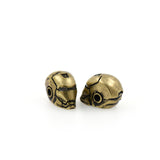 Shiny and Exquisite Iron Man Helmet Beads-Jewelry Making Accessories   8x9.5x11mm