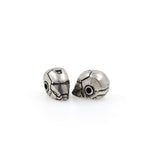Shiny and Exquisite Iron Man Helmet Beads-Jewelry Making Accessories   8x9.5x11mm