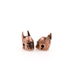 Shiny And Exquisite Batman Helmet Beads-Jewelry Making Accessories   7x12x10mm