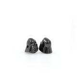 Shiny Dark Knight Helmet Beads-DIY Jewelry Making Accessories   10.5x12x11mm