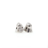 Shiny Dark Knight Helmet Beads-DIY Jewelry Making Accessories   10.5x12x11mm