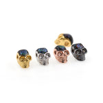 Shiny Fashionable Skull Beads-DIY Jewelry Making Accessories   9x13.5x7mm