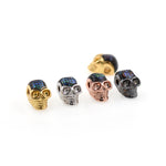 Shiny Fashionable Skull Beads-DIY Jewelry Making Accessories   9x13.5x7mm