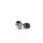 Shiny Fashionable Skull Beads-DIY Jewelry Making Accessories   9x13.5x7mm