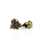 Shiny Fashion Rose Skull Beads-DIY Jewelry Making Accessories  15.5x15.5x9mm