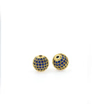Shiny Micropavé Round Beads-DIY Jewelry Making Accessories   10mm