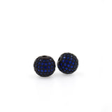 Shiny Micropavé Round Beads-DIY Jewelry Making Accessories   10mm