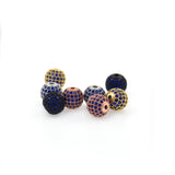 Shiny Micropavé Round Beads-DIY Jewelry Making Accessories   10mm