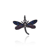 Dragonfly Insect Pendant DIY Jewelry Supplies 22x16mm - BestBeaded