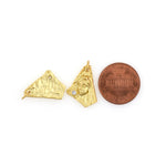 Shiny Geometric Zircon Pendant-DIY Jewelry Making Accessories   13x19mm