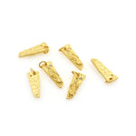 Shiny Knife Pointed Virgin Zircon Pendant-DIY Jewelry Making Accessories   7x19.5mm