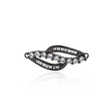 Shiny infinity Connector-DIY Jewelry Making Accessories   30x12mm